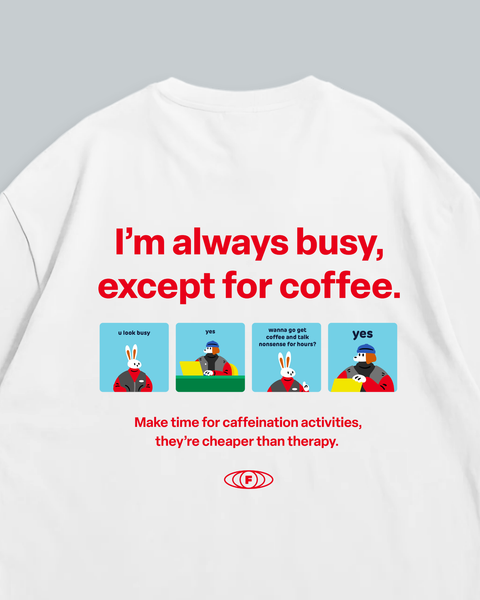 Always Busy (White)