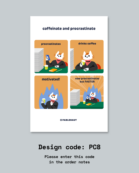 Caffeinated Postcards