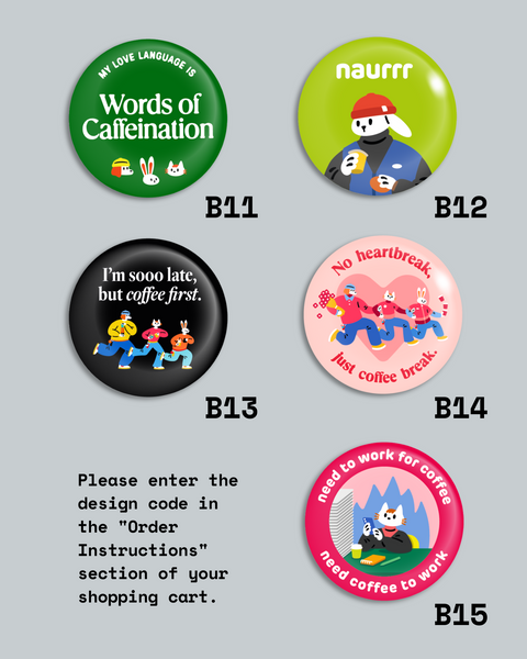 Caffeinated Badges