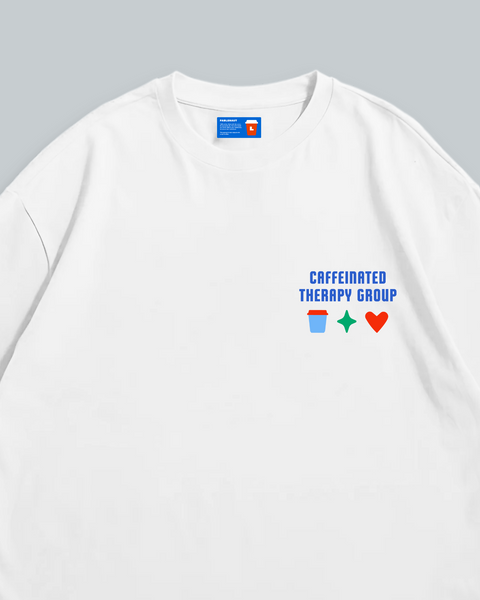 Caffeinated Therapy Group (White)