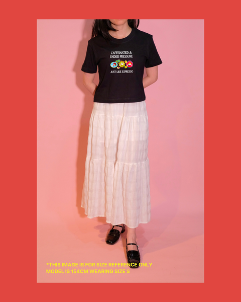 Under Pressure Baby Tee (Black)