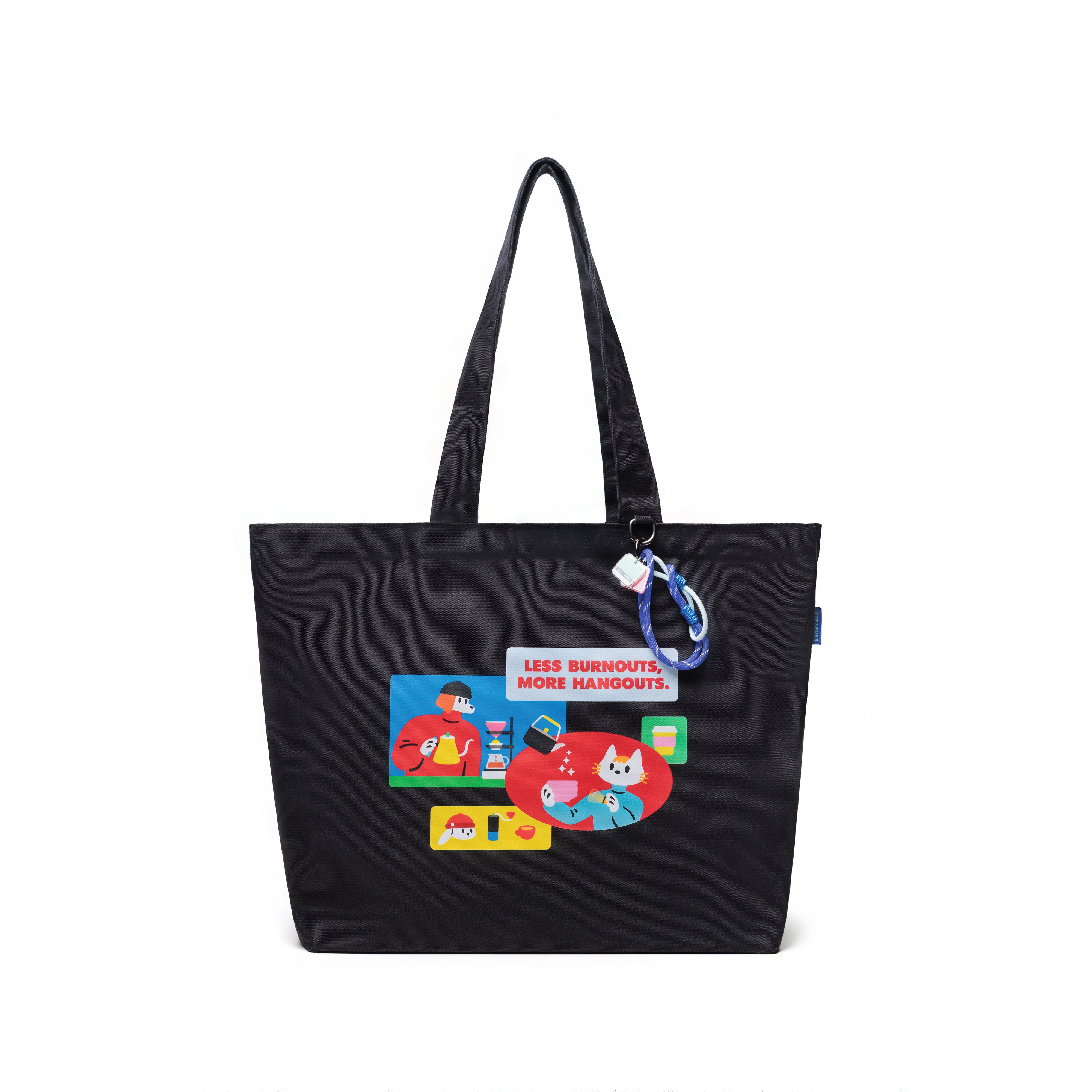 Kanavaia x Fablenaut - Canvas Tote Bag (Black) – FABLENAUT