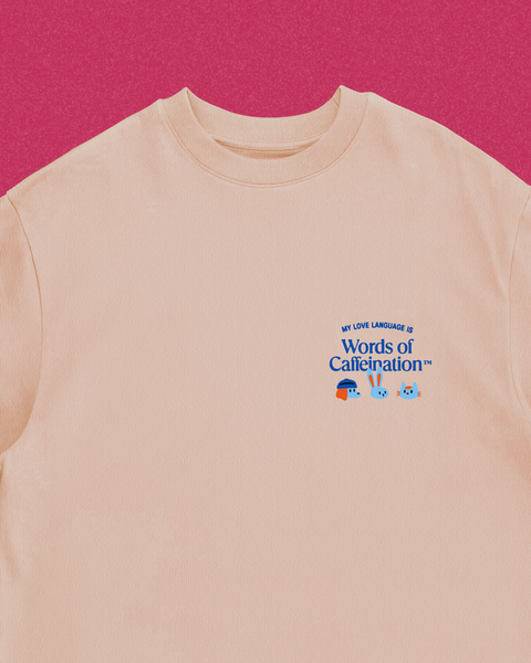 Words of Caffeination V2 (Beige)