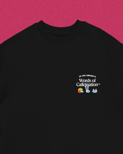 Words of Caffeination V2 (Black)