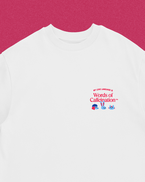 Words of Caffeination V2 (White)