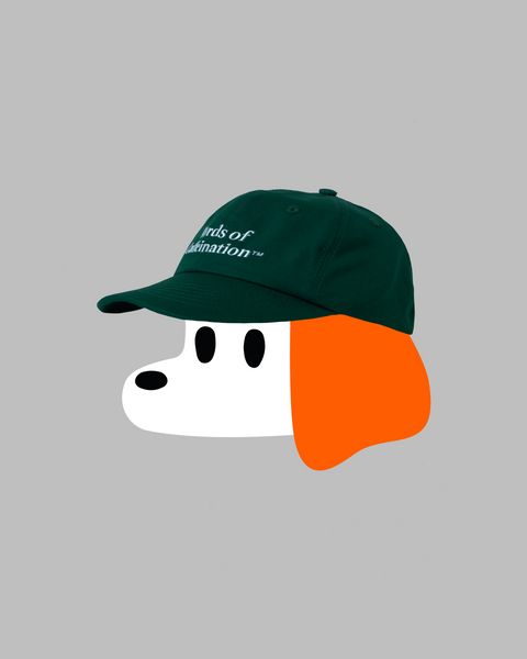 Words of Caffeination Hat (Green)