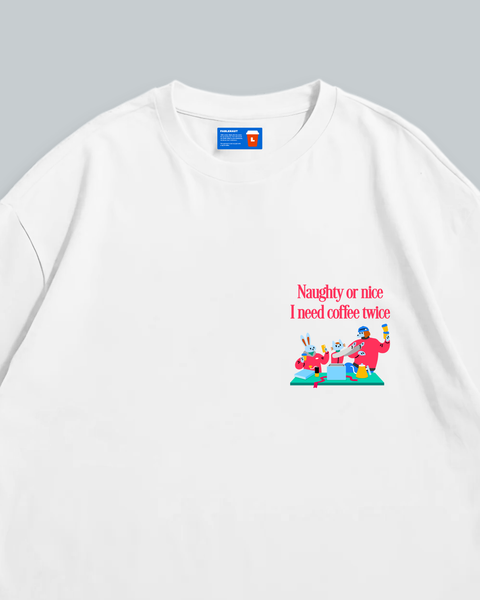 Naughty or Nice (White)