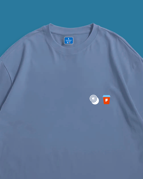 Fablenaut X Ombé Kofie Oversized Tee (Blue)