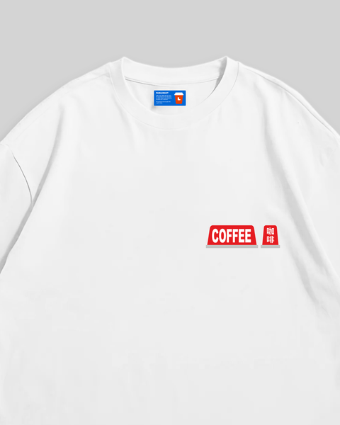 Fast Life Slow Coffee (White)