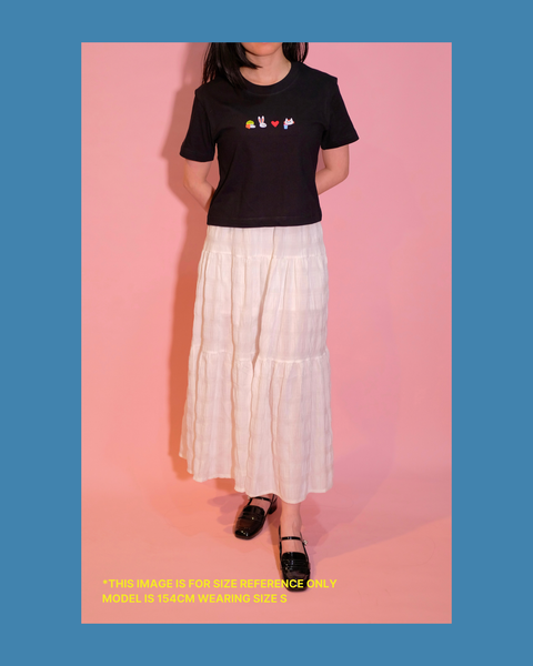 Caffeination Club Baby Tee (Black)