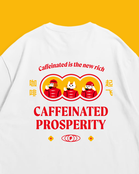 Caffeinated Prosperity 2026 Edition (White)