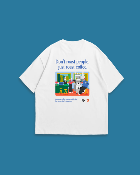 Fablenaut X Ombé Kofie Oversized Tee (White)