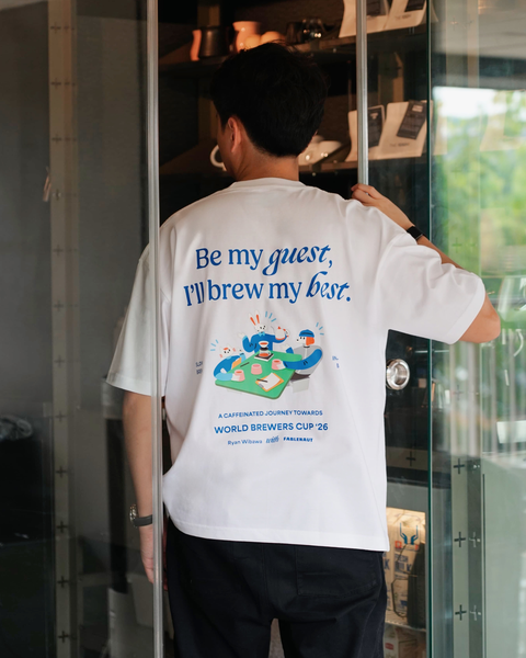 Ryan Wibawa X Fablenaut: Be My Guest T-Shirt (White)