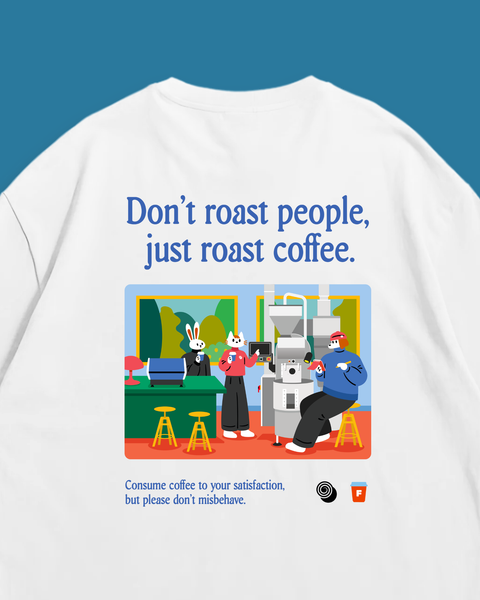 Fablenaut X Ombé Kofie Oversized Tee (White)