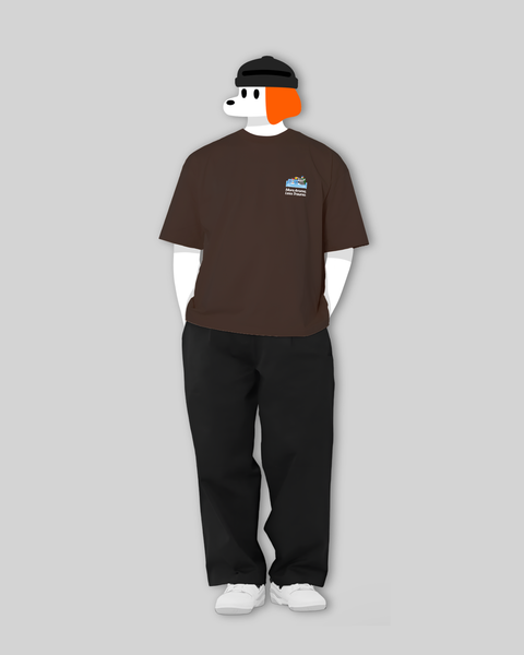 More Aroma Less Trauma Oversized T-Shirt (Espresso)
