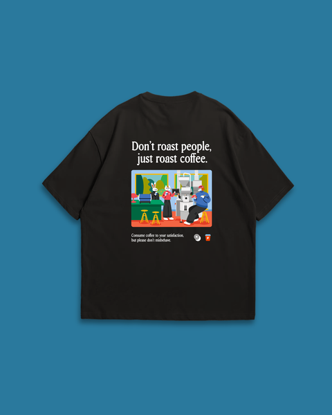 Fablenaut X Ombé Kofie Oversized Tee (Black)