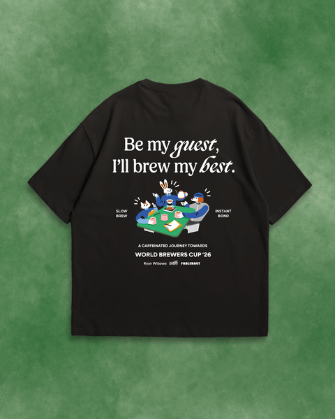 Ryan Wibawa X Fablenaut: Be My Guest T-Shirt (Black)
