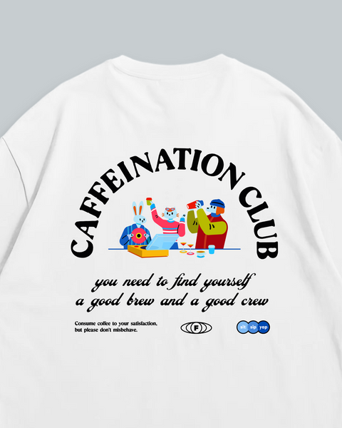 Caffeination Club (White)