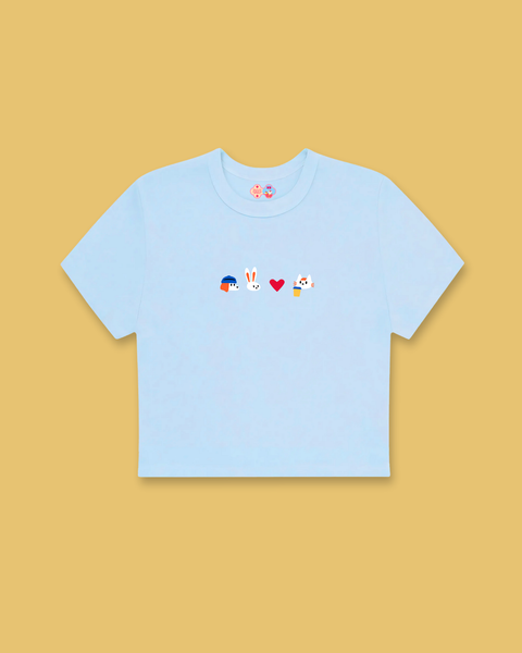 Fablenaut Friends Baby Tee (Blue)
