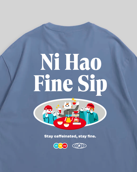 Ni Hao Fine Sip (Blue)