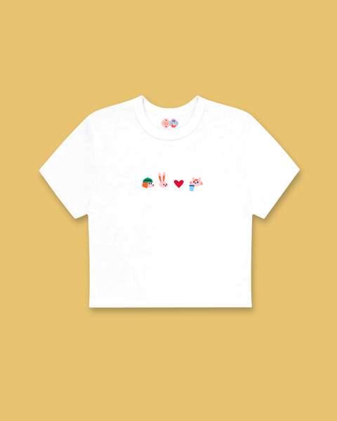 Fablenaut Friends Baby Tee (White)