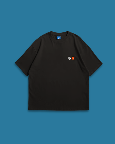 Fablenaut X Ombé Kofie Oversized Tee (Black)