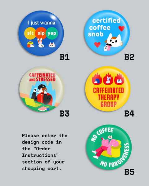 Caffeinated Badges