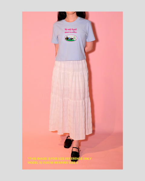 Liquid Asset Baby Tee (Blue)