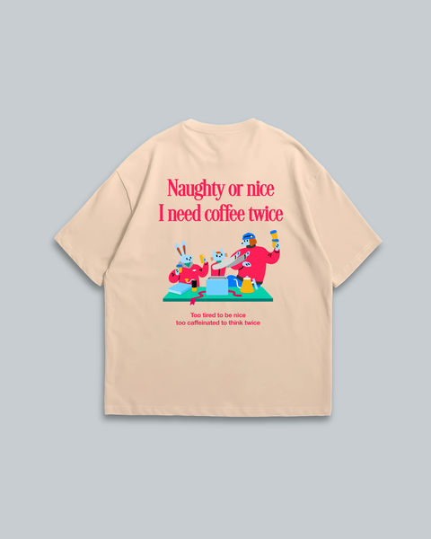 Naughty or Nice (Beige)