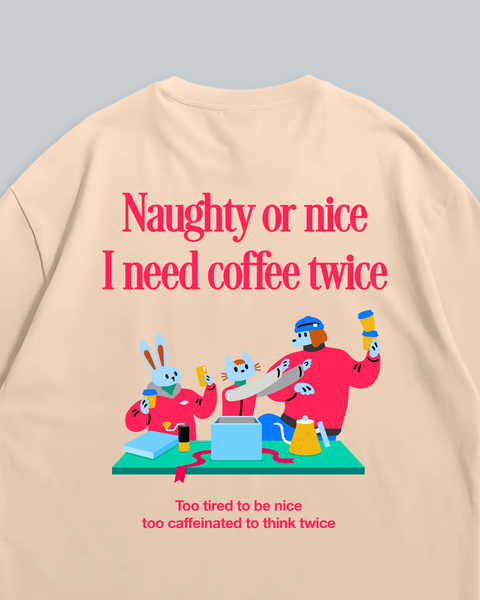 Naughty or Nice (Beige)