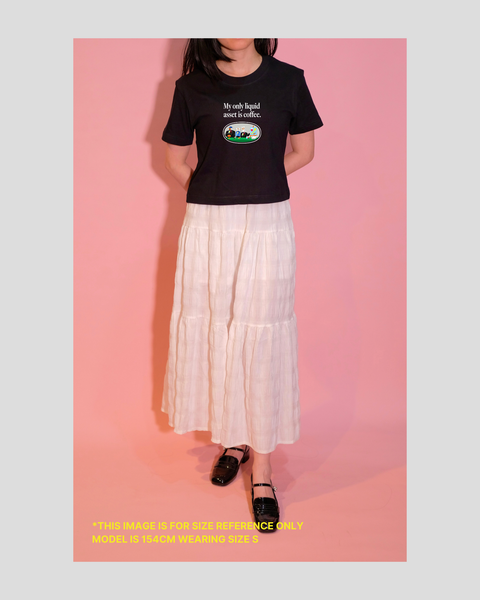 Liquid Asset Baby Tee (Black)