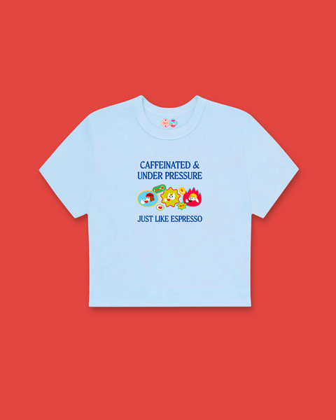 Under Pressure Baby Tee (Blue)