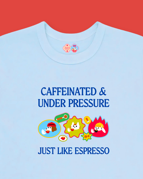 Under Pressure Baby Tee (Blue)