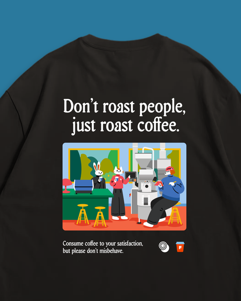 Fablenaut X Ombé Kofie Oversized Tee (Black)