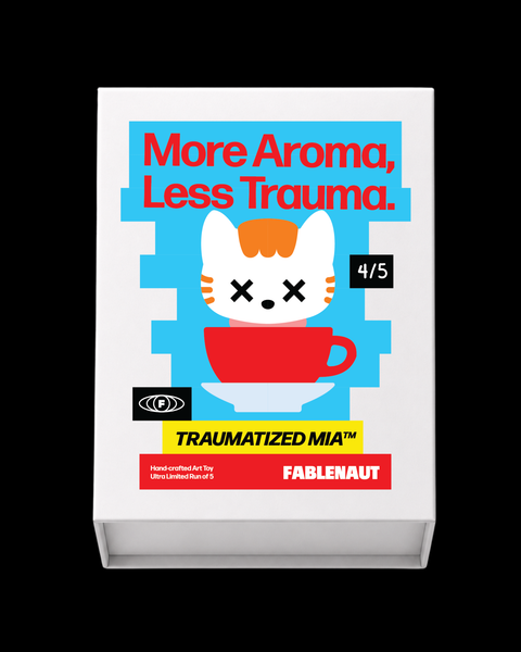 Traumatized Mia Ultra Limited Art Toy (Edition 4 of 5)