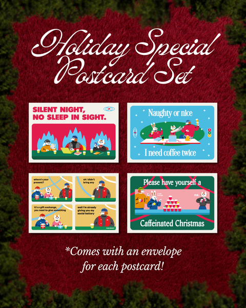 Christmas Postcard Set