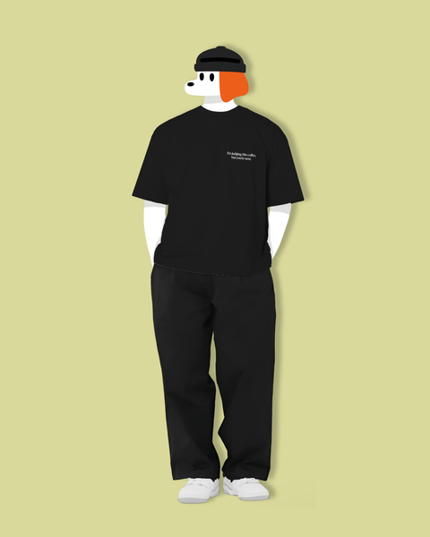Fablenaut X Sositi I'm Judging this Coffee T-Shirt (Black)