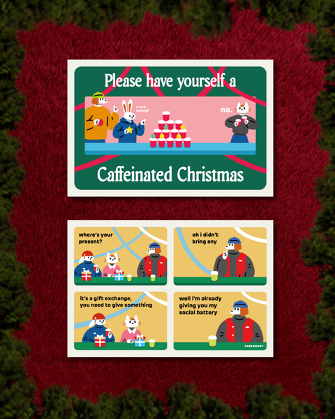 Christmas Postcard Set