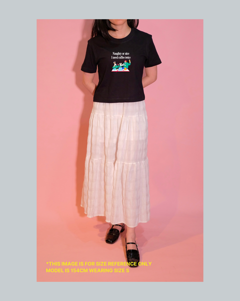 Naughty or Nice Baby Tee (Black)