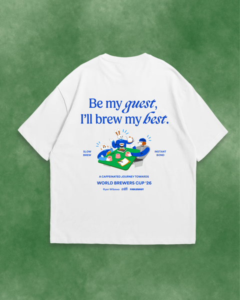 Ryan Wibawa X Fablenaut: Be My Guest T-Shirt (White)