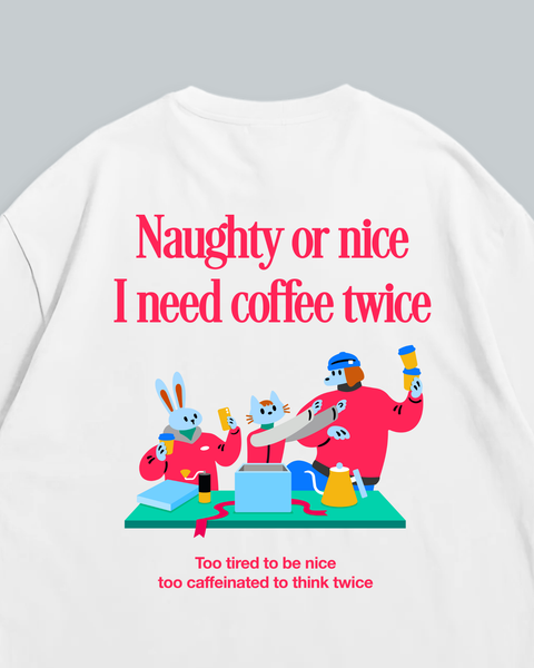 Naughty or Nice (White)