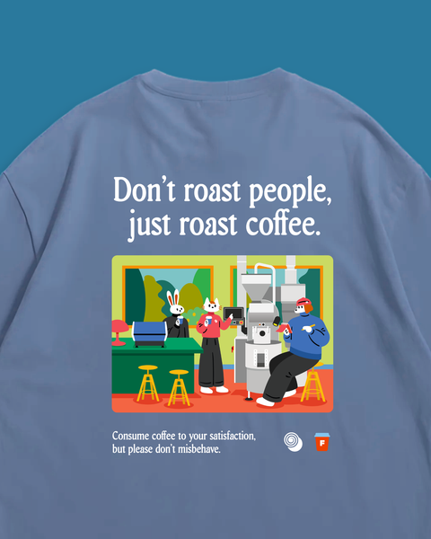 Fablenaut X Ombé Kofie Oversized Tee (Blue)