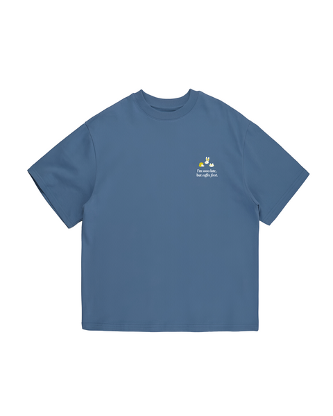 I'm Sooo Late T-Shirt [Blue]