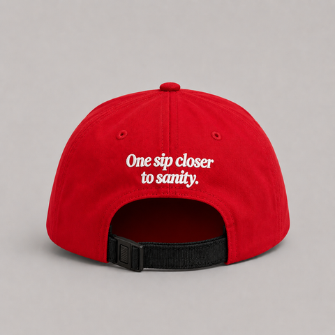 More Aroma Less Trauma Hat (Red)