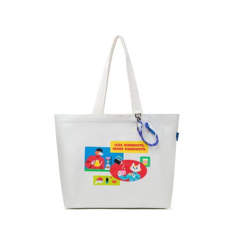 Kanavaia x Fablenaut - Canvas Tote Bag (Oat)