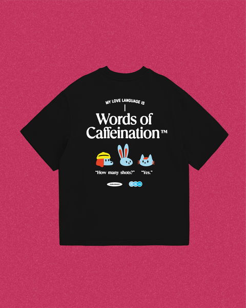 Words of Caffeination V2 (Black)
