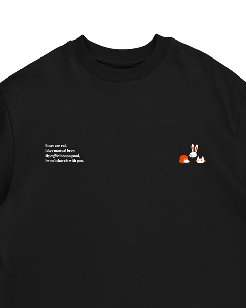 Roses Are Red T-Shirt (Black)