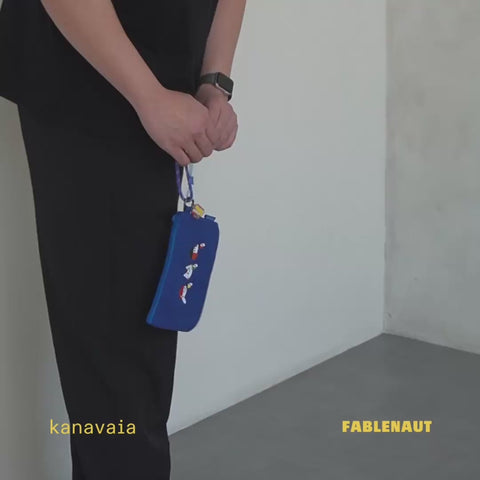 Kanavaia x Fablenaut - Canvas Pouch (Royal Blue)